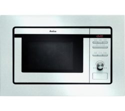 AMICA AMM20G1BI Built-in Microwave with Grill - Stainless Steel